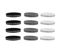 SUPVOX 12 Piezas Pulseras de Silicona con Escrituras Cristianas Pulseras Religiosas para Hombres y Mujeres de Fe Trabajo el Estudio Espiritualidad