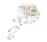 SUPVOX 120 Piezas Miniature Dollhouse Picture Frames Alloy Vintage Retro Photo Frames For DIY Crafting For Festival Decoration and Mini Gallery