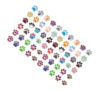 SUPVOX 120 Piezas Pegatinas de de Perro para Manualidades DIY Adhesivas Decorativas para Álbum Scrapbooking Colores y Diseño Resistente para Fiestas y Decoración Temática de Cachorros