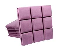 SUPVOX 12piezas Almohadillas Absorbentes Sonido Paneles Aislantes Acústicos Placas Aislamiento Esponja Acústica Instalacion