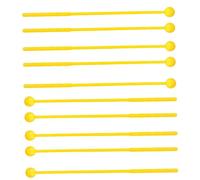 SUPVOX 12piezas Mazas De Tambor Plástico Seguras Para Niño Niña Palos De Batería Infantil Juguete Educativo De Percusión Para Enseñanza Temprana