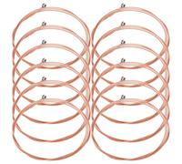 SUPVOX 12piezas Paquete De Cuerdas De Guitarra Acústica Para Reemplazo Cuerdas De Repuesto Duraderas Para Guitarras De Trastes Para Uso y Practica