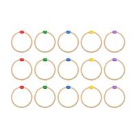 SUPVOX 15 Piezas Anillos de Cuerda de Sisal para Aire Repuestos Resistentes para Agilidad para Adultos Reuniones Familiares y Fiestas