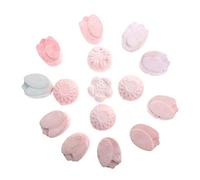 SUPVOX 15 Piezas Piedras Minerales Masticables para Pequeñas Mascotas Juguetes Ricos Calcio para Hámster Conejo Cuy y Loro Formas Aleatorias Accesorios para Jaulas