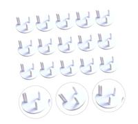 SUPVOX 15 piezas Protector Enchufes Bebés Unidades Seguridad Infantil Abs para Tomacorrientes Estándar Unido Resistencia y Protección contra Choques Eléctricos