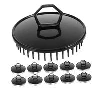 SUPVOX 15piezas Cepillo De Champú De Viaje Para Cabelludo Peine De Masaje Portátil De Plástico Unidades Para y Limpiar Profundamente El Cabello