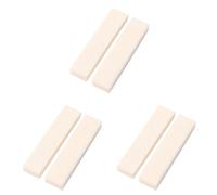 SUPVOX 15piezas Sillín De Guitarra De Hueso De Búfalo Accesorio Acústico Para Guitarra Ukelele y Banjo Material Auténtico Para Tono Superior y Mejor Rendimiento