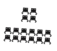 SUPVOX 16 Piezas De Plástico Micrófono Clip Titular El Columpio Hogar Cable Colgante De Pared Soporte De Suspensión Inalámbrico Columpio Encaje Soporte Gancho Suministros Percha Percha