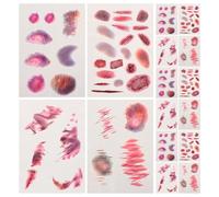 SUPVOX 16hojas Parche De Simulación De Herida Cicatriz Falsa Para Maquillaje Corporal Pegatinas Para Heridas Realistas Tatuajes Temporales De Terror Para Halloween Bromas Del Día