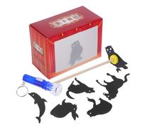 SUPVOX 1juego De Sombra Chinas DIY para Juguete Educativo De Manualidades para y Aprendizaje Cultural Incluye Accesorios para De Sombras