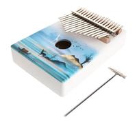 SUPVOX 1juego Kalimba Teclas Para Principiantes Piano De Pulgar Portátil Instrumento Musical Ligero Para Niño Niña y Adultos Experiencia Ergonómica y Confortable