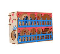 SUPVOX 1pieza Juguete De Entrenamiento para Hámster De Madera Laberinto Divertido para Mascotas para Jugar y Mantener La Agilidad De Hámsters y Pequeños Roedores