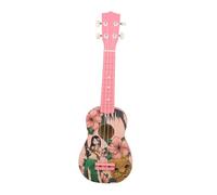 SUPVOX 1pieza Ukulele Para Principiantes De Color Rosa Guitarra Hawaiana De Cuerdas Niñas Para Cumpleaños y Fiestas