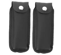 SUPVOX 2 Estuches de Piel Sintética para Armónica 10, Funda Protectora Portátil y Resistente, Soporte Práctico para Músicos en Presentaciones y Ensayos