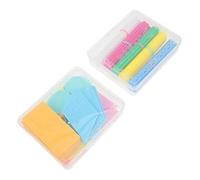 SUPVOX 2 Figuras Geométricas de Plástico Conjunto Palitos de Matemáticas para Kit Educativo para Reconocimiento de y Colores Aula y