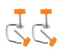 SUPVOX 2 Juegos Abrazadera para Máquina de Fideos Manual Naranja, Clip de Fijación de Mesa Tornillo, Juego para Reparación y Sujeción Segura en Cocina Doméstica