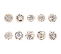 SUPVOX 2 Juegos de Broches Magnéticos para Ropa, Botones Anti-vaciado para Camisas, Cierre Magnético Invisible para Blusas, Accesorios de Costura Creativos para Prendas Estilo Aleatorio