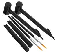 SUPVOX 2 Juegos Herramientas de Excavación para Martillos Pequeños de Goma Suave para Exploración Arqueológica y Científica Kit Educativo de Excavación para Niñas