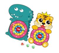 SUPVOX 2 Juegos Tablero de Dardos Adhesivos para Bolas Pegajosas Juguete Educativo para Coordinación -Mano y Fiesta Infantil Fácil de Transportar
