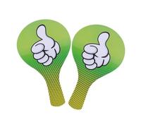 SUPVOX 2 Paletas De Verdadero Y Falso para Eventos Paletas De Pulgar hacia Arriba Paletas De Sí Jueces Votación Letreros Pequeños Paletas De Respuesta Azules para Aulas De PVC