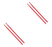 SUPVOX 2 Pares Ar Palo De Mazos Palos Duros Baqueta Ligera Palo De Nailon Palo De Nylon Para Tambor Para De Tambor Trampa Bolsa De Baquetas Niño