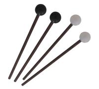 SUPVOX 2 pares Mazos para de Lengua Palillos de Percusión para Accesorios Duraderos y Seguros para Instrumentos Musicales Fáciles de Usar y Transportar