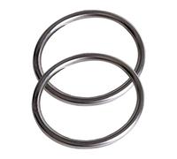 SUPVOX 2 Piezas Anillo De Acero Wing Chun Circulo De Entrenamiento Muñeco De ala Equipo Yewen SAU Anillo De Entrenamiento Anillo De Kung-fu Anillo De ala Esfuerzo Acero Inoxidable