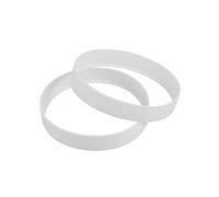 SUPVOX 2 Piezas Anillo De Copa con Agujero Interior Anillos Capacitación Práctica Poniendo Copa De Verde Anillo De Copa Accesorio Blanco