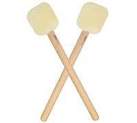 SUPVOX 2 Piezas Baquetas de Bombo de Fieltro Baquetas Musicales para Batería Instrumentos de Percusión Actuaciones Escénicas