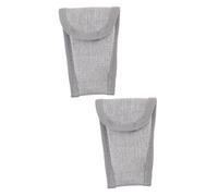 SUPVOX 2 Piezas Bolsa De Saxofón Boquilla De Saxofón Tenor Fundas Nórdicas Bolsa De Almacenamiento De Saxofón Estuches Para Boquillas De Trompeta Cuerno Francés Forro Polar Simple Guzheng