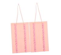 SUPVOX 2 Piezas Bolsa Organizadora Colgante para Baquetas y Mazas de Tambor Plegable de Fieltro Resistente con Soporte para Cinturones de Karate y Taekwondo para Estudio Dojo y Eventos