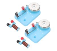 SUPVOX 2 Piezas Campanas Eléctricas para Enseñanza de Electricidad Equipo de Laboratorio de Física Accesorios de Experimentos de Circuitos para Escuelas Primarias y Secundarias