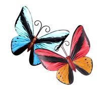 SUPVOX 2 Piezas colgante de decoración del hogar decoración decoracion 3d calcomanías de pared decoración colgante familiar decoración de pared hecho a mano planchar