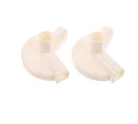 SUPVOX 2 Piezas Conectores para Valla Infantil con Ventosa Junta de Vías Forma de Abanico para Recinto de Diámetro Interior Partes Compatibles para Parque Niña