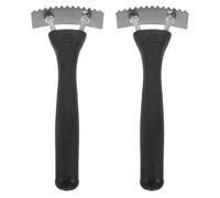 SUPVOX 2 Piezas Cuchillo para Raspar la Piel de Árboles Frutales Mango Ergonómico y Diente Grande, para Eliminar Piel Enferma en Huertos de Durazno