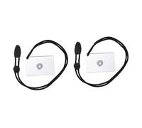 SUPVOX 2 Piezas Espejo de señales Linterna de Camping Recargable señalización Partidos Ligero Iluminado Caza caceria señ de Supervivencia Aire artilugio para Acampar Acrílico