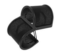 SUPVOX 2 Piezas Filtro Anti-pop para Micrófono Malla Metálica Doble Capa U-shaped Mic Shield para Streaming y Grabación Protección Contra Ruido Saliva y Polvo