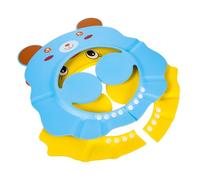 SUPVOX 2 piezas Gorros de Ducha Ajustables para Protección de Ojos y Orejas Diseño de Dibujos Animados para Baño y Lavado de Cabello Lavables y Duraderos