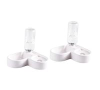 SUPVOX 2 Piezas Herramienta para Beber Perros Cat Food Dispenser Comedero y Bebedero automático comederos automáticos para Mascotas estación de Agua para Perros Bebedero para Gatos