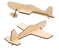 SUPVOX 2 Piezas Kit de Puzzle Madera de Juguete Educativo Montaje y Construcción Desarrollo de Habilidades y Coordinación Manual