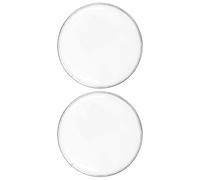 SUPVOX 2 piezas Parche para Batería de Juego de Piel de de Cubierta de Reemplazo para Batería Musical y Percusión