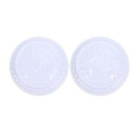 SUPVOX 2 Piezas Pelotas de Golf Planas Sintéticas para Entrenamiento Profesional Resistentes y Visibles para Práctica Interior y Exterior