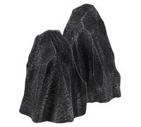 SUPVOX 2 Piezas Piedras Decorativas de Paisaje de Espuma Ligera Falsas Rocas Realistas para Jardín y para Decoración Interior y Exterior