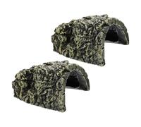 SUPVOX 2 Piezas Plataforma para Tomar El Sol para Tortugas Acuarios Refugio para Tortugas Decoración De Acuarios para Ranas Hábitat para Animales Pequeños Plataforma Rocosa para Tomar El