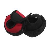 SUPVOX 2 Piezas Protector de Carrete de Pesca Funda de Nylon Resistente Arañazos Bolsa Organizadora Ligera Negro y Rojo para Almacenamiento Seguro de Carretes Exteriores