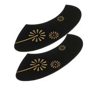 SUPVOX 2 piezas Protector para Ukelele Transparente Placa Antigolpes y Antiarañazos Fácil Instalación Compatible con Guitarra Acústica y Eléctrica Repuesto Duradero y Discreto