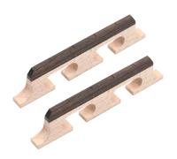 SUPVOX 2 Piezas Puente De Madera Para Banjo Puente Repuesto Para Reemplazar Antiguo Adecuado Para Uso Concierto o Práctica Casa