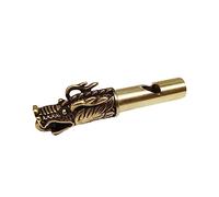 SUPVOX 2 Piezas silbato de grifo silbato electrico campana silbato explotar silbato de mano silbatos deportivos silbato competición silbato de metal silbato de emergencia latón