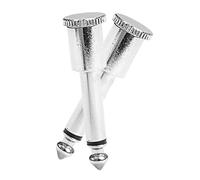 SUPVOX 2 Piezas Tapón De Plata Conector De Parche De Pedal De Guitarra Adaptador De Pedal De Efectos Escenario De Concierto