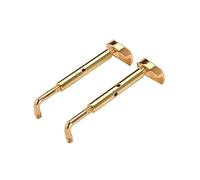 SUPVOX 2 Piezas Tornillos de viola tornillo mentonera para viola tornillo de mentonera para violín abrazaderas de violín tornillo de abrazadera de viola tornillo de la mentonera Dorado